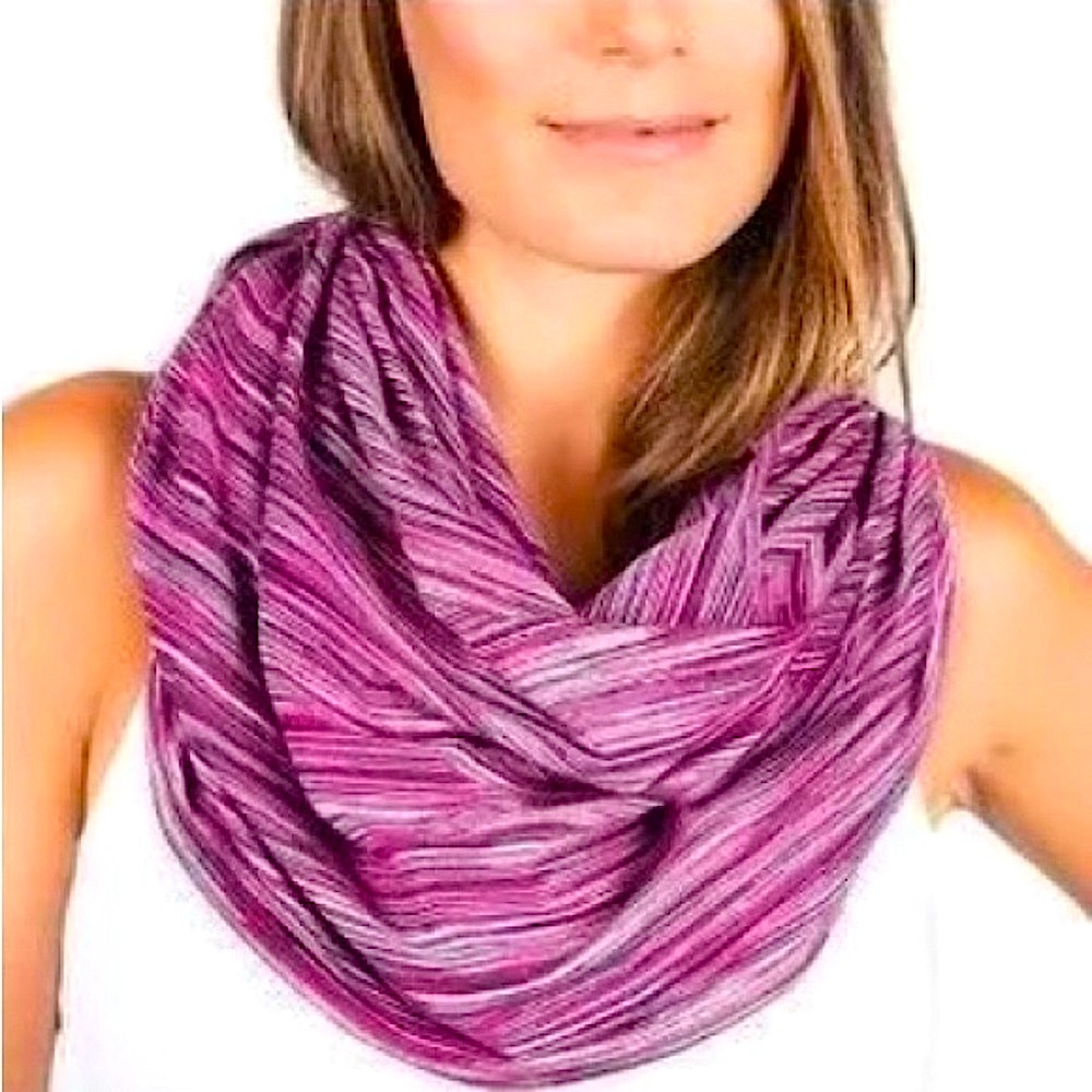 Champion Women's Lightweight Snap Scarf Wrap Nursing Cover Shawl 4 in 1